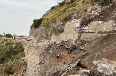 Maratea, ci sono le risorse per i lavori sulla statale 18 bloccata da una frana