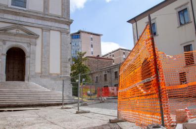 Potenza, lavori in piazza Duomo: la ripartenza dopo il richiamo