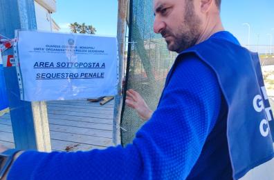 Lavori edili abusivi a Costa Ripagnola, sequestrato cantiere