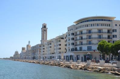 Bari è la città con il miglior clima in Italia: solo 9 giorni di precipitazioni estreme all'anno