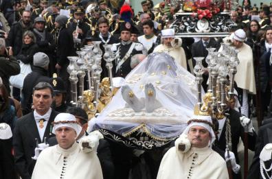 Taranto e la processione dei Misteri: ecco i nomi dei cavalieri che scortano Gesù Morto