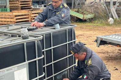 Gasolio agricolo venduto a nero, la scoperta a Ugento: 6 denunce