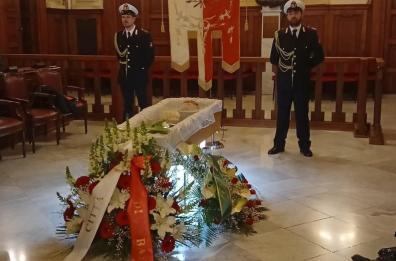 Bari, allestita nel Comune la camera ardente di Di Cagno Abbrescia