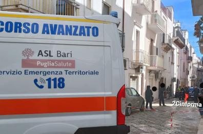 Precipita dal balcone mentre esegue dei lavori: operaio 63enne muore a Castellana Grotte