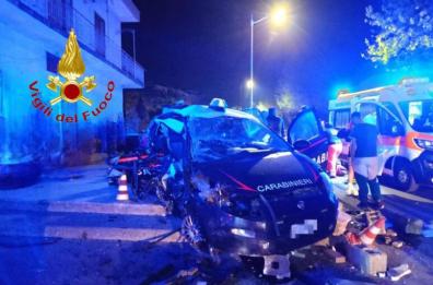 Carabinieri pugliesi morti, la conducente del suv dimessa dall'ospedale