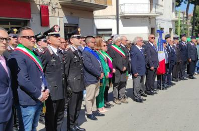 Cagnano Varano commemora il maresciallo Vincenzo Carlo Di Gennaro, ucciso nel 2019