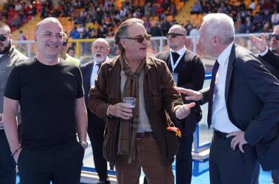 Da Hollywood a Lecce: c'è anche Andy Garcia al Via del Mare per la partita Lecce-Empoli