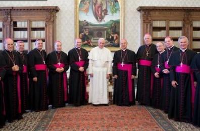 I vescovi delle diocesi pugliesi dal Papa il 18 aprile