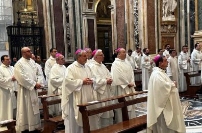 Vescovi pugliesi in visita a Roma: terza giornata al via con la messa nella Basilica di S.Maria Maggiore