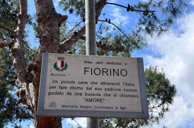 Bari Japigia, le aree cani di parco Annoscia si fanno belle ricordando il piccolo grande Fiorino