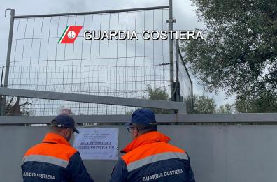 Costa Ripagnola, la Guardia Costiera sequestra una «cava» sospetta