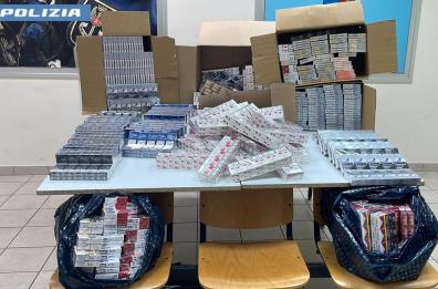 Taranto, vendevano sigarette di contrabbando in un circolo privato: due denunce e 50 kg di sigarette sequestrate
