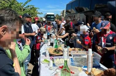 Cagliari-Lecce, maxi mangiata tra le tifoserie: il calcio che ci piace