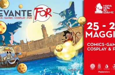 Bari, 25 e 26 maggio diventa capitale dei fumetti con Levante For