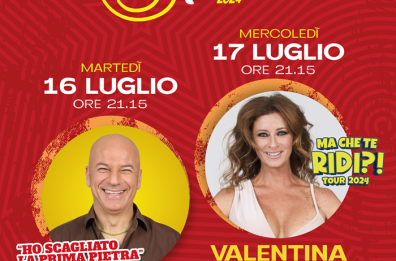 La Puglia che ride: a Capurso a luglio Cacioppo e Valentina Persia