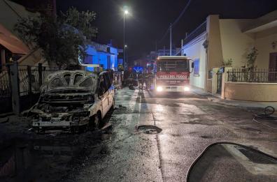Taurisano, nella notte incendiate tre autovetture: indagini in corso