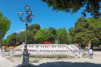 Foggia, restituita alla città la Rotonda Orchestrale della Villa Comunale