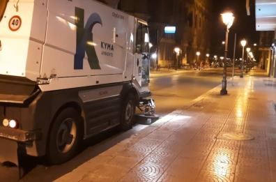 Taranto, torna la pulizia notturna da giugno a settembre
