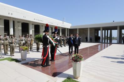 Bari, Sacrario dei Caduti d'oltremare: 78esimo anniversario della nascita della Repubblica italiana/FT e VD