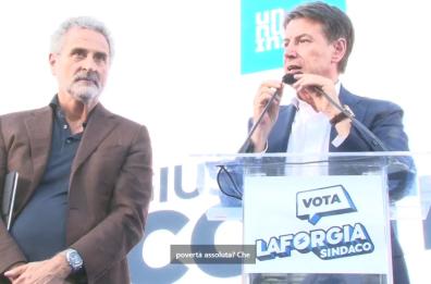 Conte a Bari a sostegno di Laforgia: «Non possiamo permettere che il Comune venga sciolto per mafia»