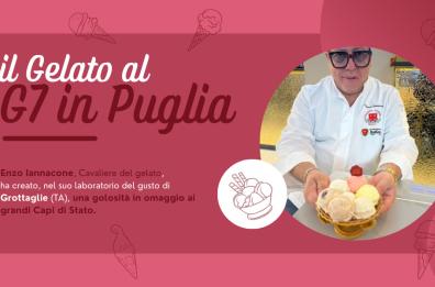 A Grottaglie nasce il gelato al gusto «G7 in Puglia»: 7 palline come i paesi membri del forum