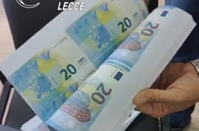 Smantellata stamperia di banconote false: giro da 60mila euro, un indagato a Casarano