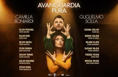 «Avanguardia pura», Camihawke e Guglielmo Scilla annunciano il primo show teatrale insieme. Tappa anche a Bari