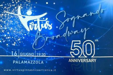 Taranto, tutti al Palamazzola «Sognando Broadway» per festeggiare i 50 anni della Asd Virtus