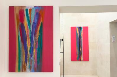 «Divampa colore»: ecco le 20 tele di Vittorio Matino in mostra a Lecce
