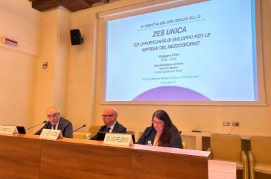 «Zes unica, 1,8 miliardi a disposizione del Sud»