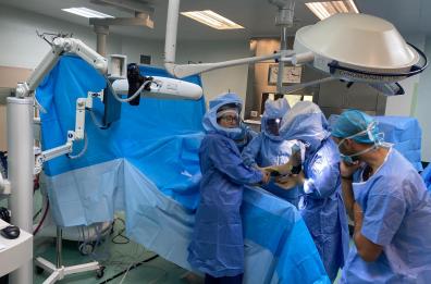 Protesi totali di ginocchio: a Putignano i primi 50 interventi con il sistema robotizzato