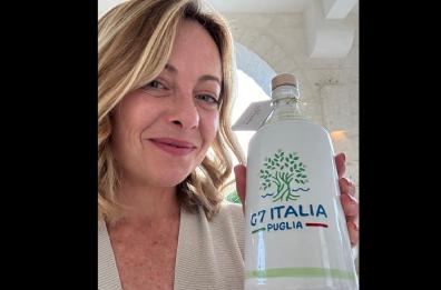 Meloni e gli altri leader pazzi per la Puglia: ecco i nostri vini e oli andati in scena al G7
