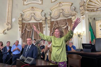 Lecce, Adriana Poli Bortone proclamata sindaco a Palazzo Carafa 