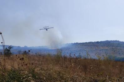 Divampa un nuovo incendio a San Giovanni Rotondo: evacuate 40 persone in contrada Costa 