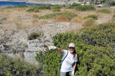 Lecce, la spiaggia di Porto Miggiano ripulita da 20 sacchi di rifiuti