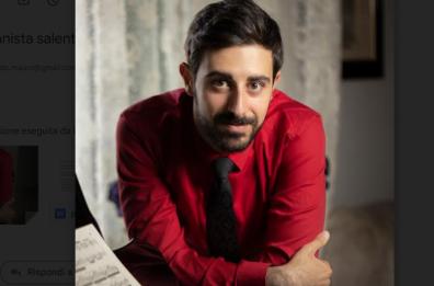 Da Corsano a Roma: il pianista salentino Alessandro Licchetta suonerà nel chiostro di Campitelli al Teatro di Marcello