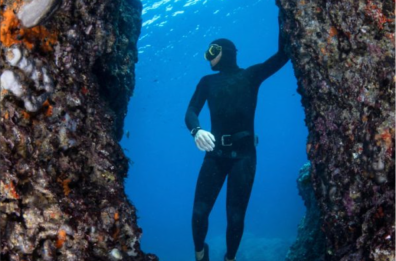 «Io, stuntman dei mari nel Salento azzurro»: Francesco Sena, apneista e controfigura nei filmati sott'acqua