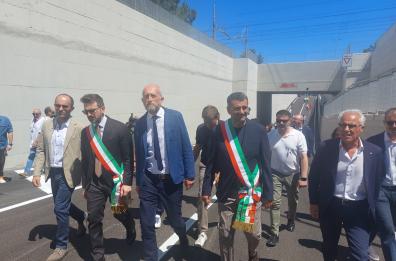 Rfi, aperto al traffico stradale il sottovia di parco Scizzo: collega i Comuni di Bari e Noicattaro  