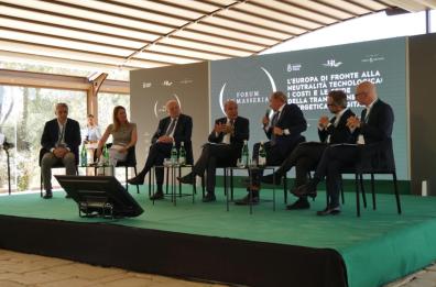 Al via il Forum in masseria da Vespa: «In Ue situazione esplosiva». Parlano Tajani e Pichetto Fratin