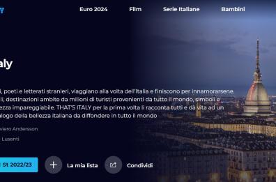 «That's Italy», ciak a Matera per la docu-serie Rai