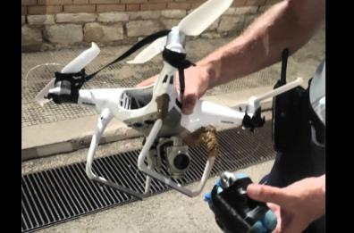Trani, bloccato un drone che portava droga nel carcere