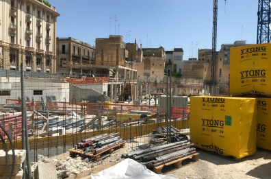 Lecce, il cantiere dell’ex Massa al traguardo: pronti 466 posti auto entro la fine dell’anno