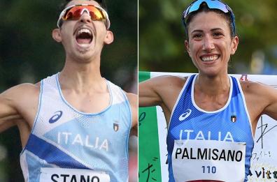 Olimpiadi, nella staffetta marcia in campo per l'Italia i pugliesi Stano-Palmisano