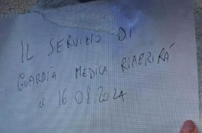 Peschici, guardia medica chiusa a Ferragosto, la replica da Asl Foggia: non è così