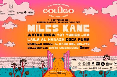 Colligo Festival,  nel parco dell'Alta Murgia arriva il mito del brit-rock Miles Kane