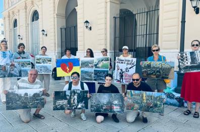 Bari, la comunità ucraina commemora la Giornata dell'Indipendenza dell'Ucraina dalla Russia
