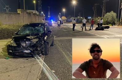 Tragedia a Loseto, auto contro scooter: centauro 36enne muore sul colpo