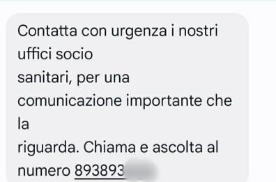 Messaggi truffa agli utenti di Bari, la Asl denuncia alla polizia postale