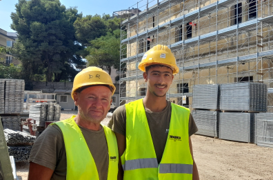 Ashraf, dall’Egitto al cantiere che darà nuova vita all'ex caserma Rossani: «Questo è il lavoro che mi piace»