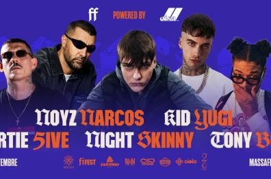 Da Kid Yugi a Noyz Narcos, la scena si riunisce a Massafra per il «Fi Fest»: il ricavato in beneficenza